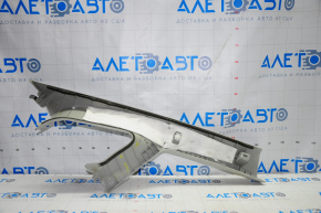 Front pillar trim upper left Toyota Prius V 12-16 gray, scratches, for dry cleaning
