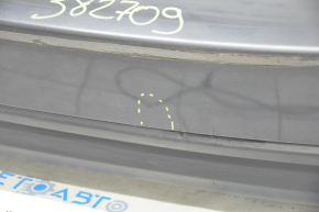 Rear bumper bare Subaru Forester 14-18 SJ graphite, pressed