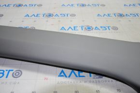 Front pillar trim upper left Toyota Camry v55 15-17 usa gray, scratches