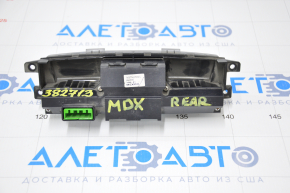 Climate control rear Acura MDX 07-09 scratches, rubbed glass and button