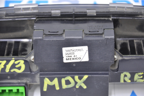 Climate control rear Acura MDX 07-09 scratches, rubbed glass and button
