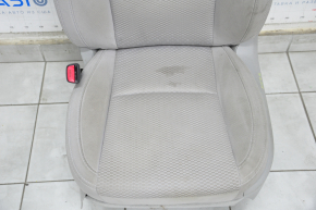Driver's seat Subaru Forester 14-18 SJ without airbag, electric, gray cloth, for dry cleaning