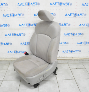 Driver's seat Subaru Forester 14-18 SJ without airbag, electric, gray cloth, for dry cleaning