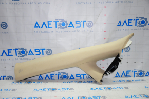 Front pillar trim upper left Lexus RX350 RX450h 10-13 beige, for dry cleaning