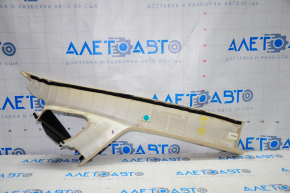 Front pillar trim upper left Lexus RX350 RX450h 10-13 beige, for dry cleaning