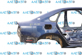 Quarter wing rear right VW Passat b7 12-15 USA TDI blue on body, bumper
