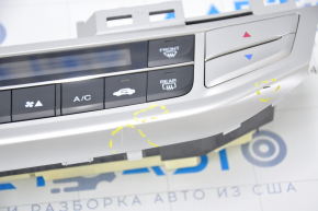 Climate control Honda Accord 13-17 gray scratches on the cover and button