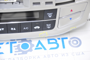 Climate control Honda Accord 13-17 gray scratches on the cover and button