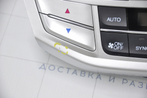 Climate control Honda Accord 13-17 gray scratches on the trim and glass
