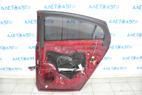 Door assembly rear right Chevrolet Volt 16- red G1E, keyless, butt