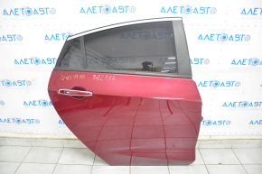 Door assembly rear right Chevrolet Volt 16- red G1E, keyless, butt