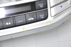 Climate control Honda Accord 13-17 gray scratches on the overlay