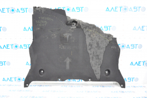 Tesla Model 3 Front Bottom Guard 18 - Tears, Part Missing