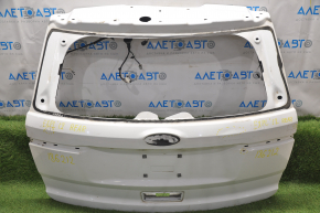 Naked trunk door Ford Explorer 11-15 pre-rest white YZ, dented, bumps