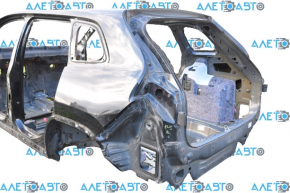 Quarter wing rear left Jeep Cherokee KL 14-23 black PXR, on the body