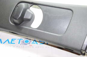 Center pillar trim upper belt left Ford Explorer 11-15 black, scratches