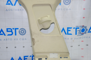 Center pillar trim upper belt left Lincoln MKZ 13-15 beige, for dry cleaning