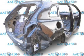 Quarter wing rear right Jeep Cherokee KL 14-18 black PXR, on the body