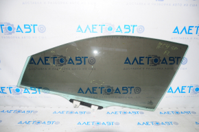Glass of the front left door Honda Accord 13-15 4mm, scratches