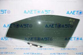 Glass of the front left door Honda Accord 13-15 4mm, scratches