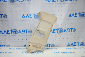 Center pillar trim upper belt right Lincoln MKC 15-17 beige, broken crepe, for dry cleaning