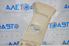 Center pillar trim upper belt right Lincoln MKC 15-17 beige, broken crepe, for dry cleaning