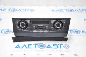 Audi Q5 8R 09-12 climate control with heating, scratches on the display and overlay