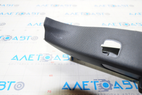 Center pillar trim upper belt right Ford Explorer 11-15 black, worn