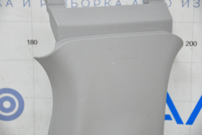 Center pillar trim upper belt right Chevrolet Volt 16- gray, scratches