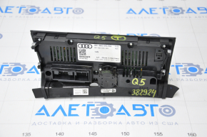 Audi Q5 8R 13-17 climate control with heating, scratches and nicks on chrome