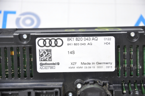 Audi Q5 8R 13-17 climate control with heating, scratches and nicks on chrome