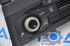 Audi Q5 8R 13-17 climate control with heating, scratches and nicks on chrome