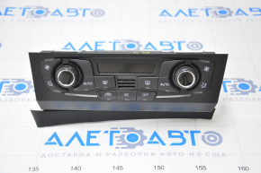 Climate control Audi Q5 8R 09-12 without heating, scratches on the trim and buttons