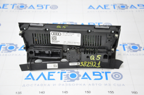 Climate control Audi Q5 8R 09-12 without heating, scratches on the trim and buttons
