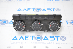 Heater control VW Jetta 19-21 without heated seats, glass is rubbed