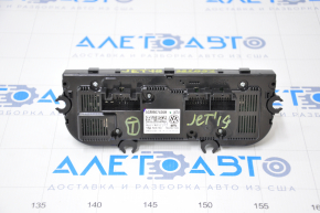 Heater control VW Jetta 19-21 without heated seats, glass is rubbed