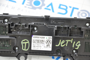 Heater control VW Jetta 19-21 without heated seats, glass is rubbed