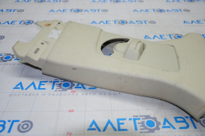 Center pillar trim upper belt right Lincoln MKZ 13-15 beige, for dry cleaning