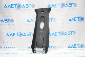 Center pillar trim upper belt right Jeep Renegade 15-23 black, without plug