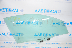 Glass door front right Honda Civic X FC 16-21 4d scratches
