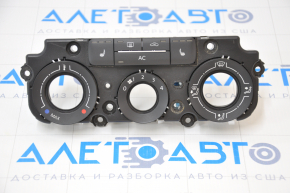 Climate control buttons VW Jetta 11-11 USA chrome with heating