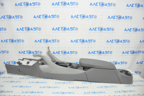 Console center armrest and cup holders Chevrolet Volt 16- gray, scratches