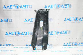 Center pillar trim upper belt left Jeep Renegade 15-23 black, without plug