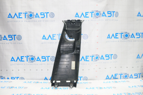 Center pillar trim upper belt left Chevrolet Malibu 16-23 black, without plug, worn
