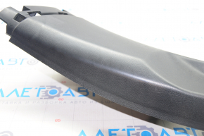 Center pillar trim upper belt left Chevrolet Malibu 16-23 black, without plug, worn