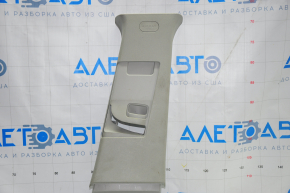 Center pillar trim upper belt right Chevrolet Equinox 10-17 gray, for dry cleaning, scratches