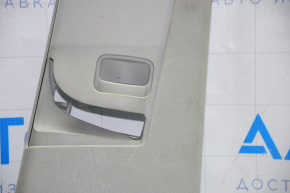 Center pillar trim upper belt right Chevrolet Equinox 10-17 gray, for dry cleaning, scratches