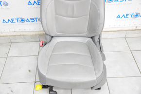Driver's seat Chevrolet Volt 16- with airbag, mechanic, leather light gray