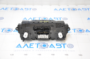 Climate control VW Jetta 11-18 USA black glossy without heating