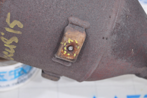 Exhaust manifold with catalytic converter Ford Focus mk3 11-16 2.0 is dented, bolts are broken